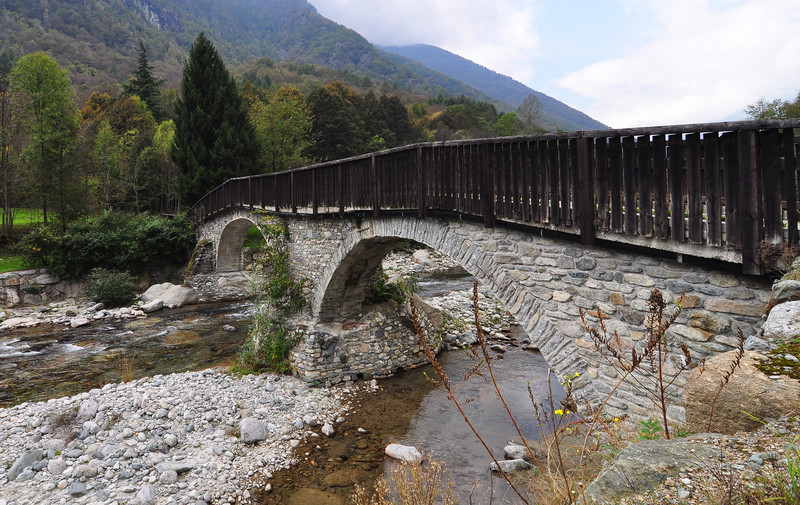''Ponte sulla Stura della Val Grande: altro versante'' - Cantoira