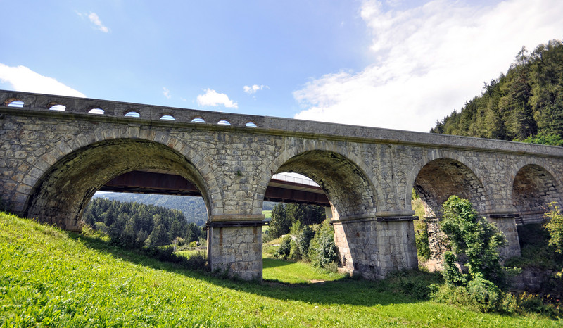 ''un ponte antico nasconde quello nuovo'' - Rasun-Anterselva