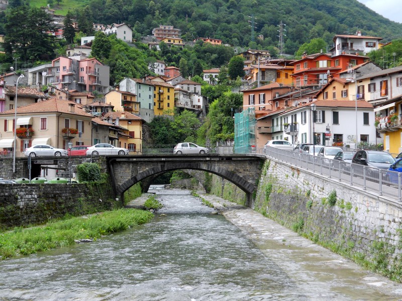 ''Telo river (old bridge)'' - Argegno