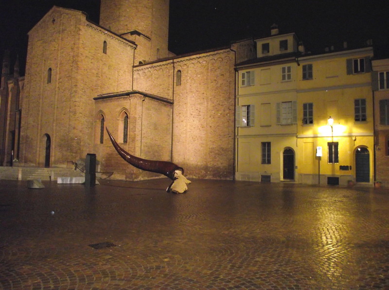 ''” TAURUS ” IN  PIAZZA  SANT’  ANTONINO'' - Piacenza