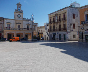 La Piazza principale di Fasano
