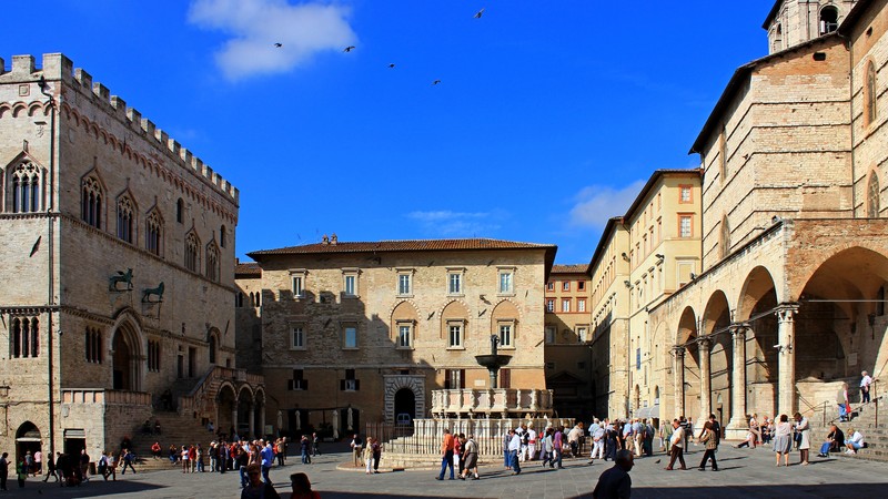 ''Piazza 4 novembre'' - Perugia