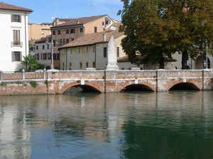 Uno dei ponti di Treviso