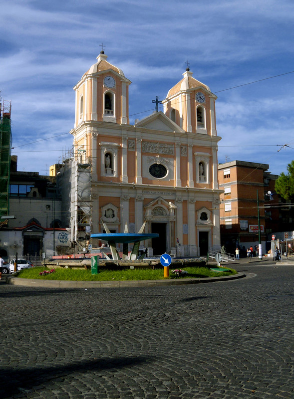 ''piazza San Ciro nelle ore pomeridiane'' - Portici