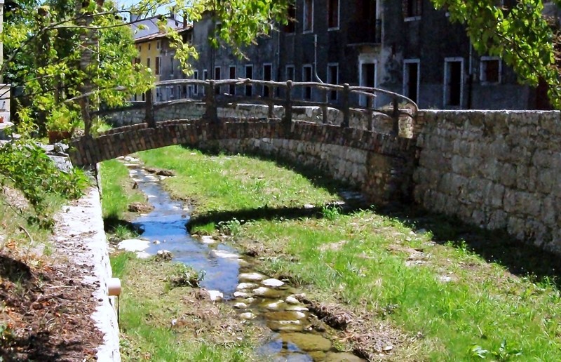 ''Ponte di un artigiano artista a Caneva (PN)'' - Caneva