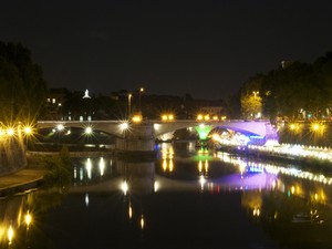 Lungotevere by night