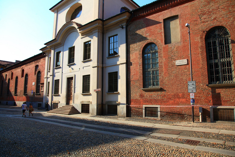 ''piazza Leonardo da Vinci'' - Pavia
