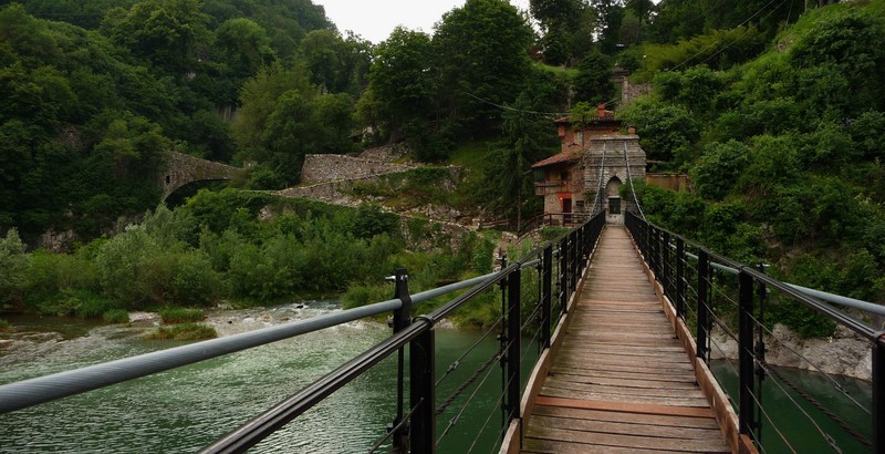 ''ponte sospeso'' - Ubiale Clanezzo