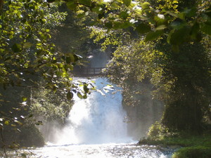 PIccolo ponte sulle Cascate delle Marmore