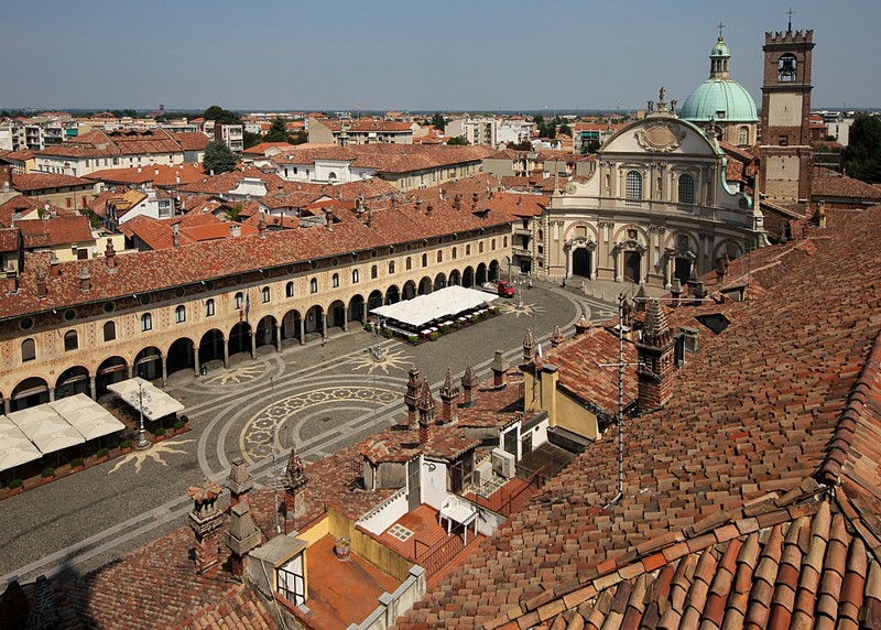 ''Dalla torre del Bramante'' - Vigevano