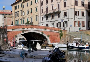Il canale sul Ponte di Marmo
