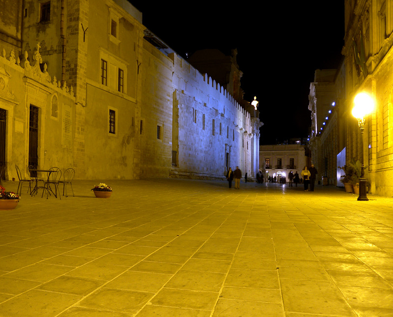 ''Notturno in Piazza Minerva'' - Siracusa