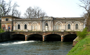 La chiusa sul canale Vacchelli