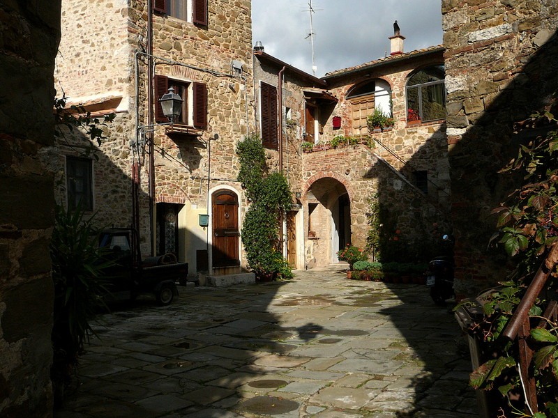 ''Montemerano, piazzetta del forno'' - Manciano