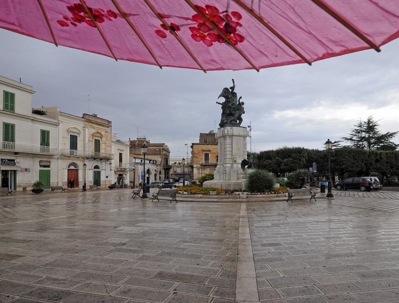 ''causa pioggia – cineserie in piazza XX Settembre'' - Rutigliano