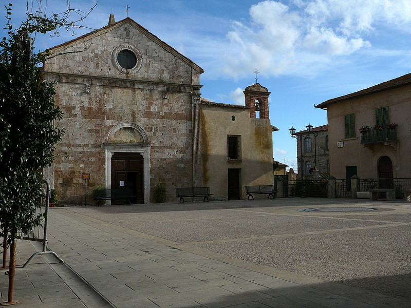 ''Piazza della Repubblica'' - Magliano in Toscana