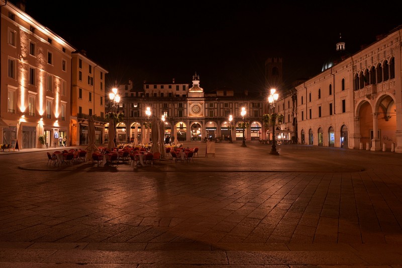 ''Piazza della Loggia by night'' - Brescia