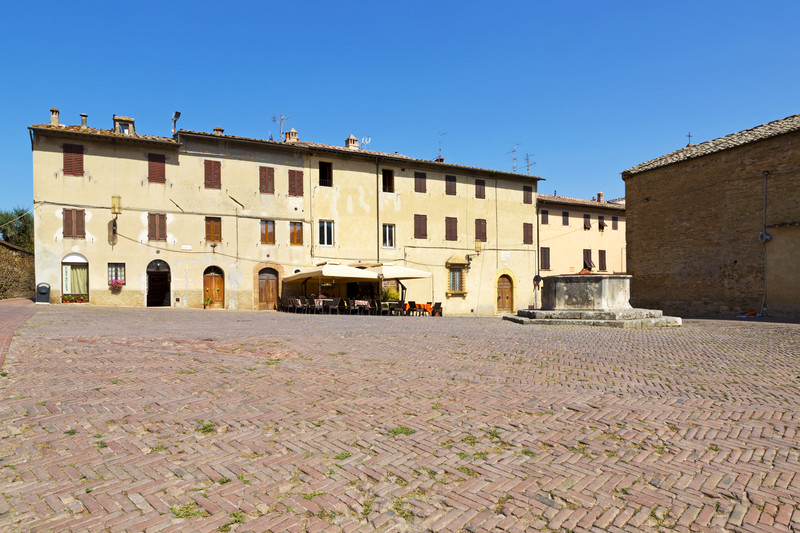 ''Di agosto'' - San Gimignano