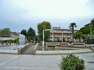 Piazza “Fontana” a Bibione (VE)