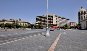 la grande piazza Cavour