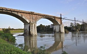 Il vecchio ponte di Calcinaia