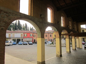 il portico in piazza