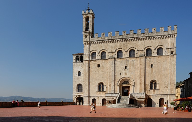 ''visita in Piazza'' - Gubbio