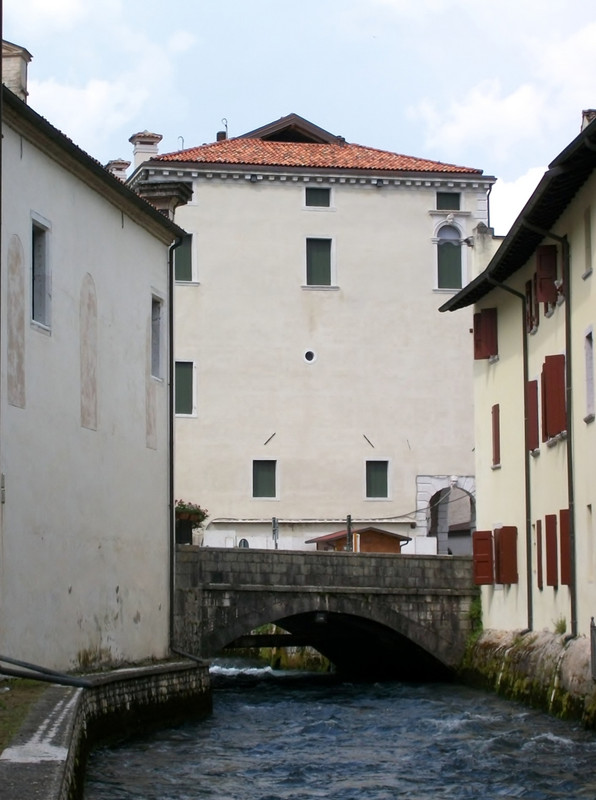 ''Ponte sul Gorgazzo – centro Polcenigo (PN)'' - Polcenigo