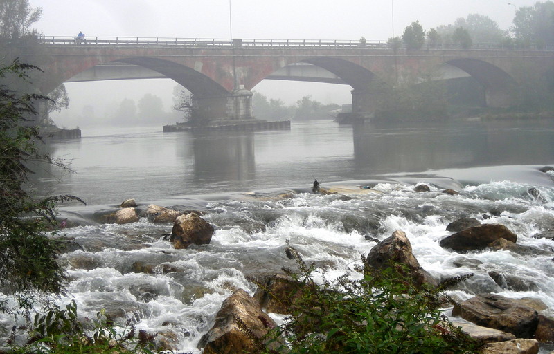''Ponte nella nebbia'' - Spino d'Adda