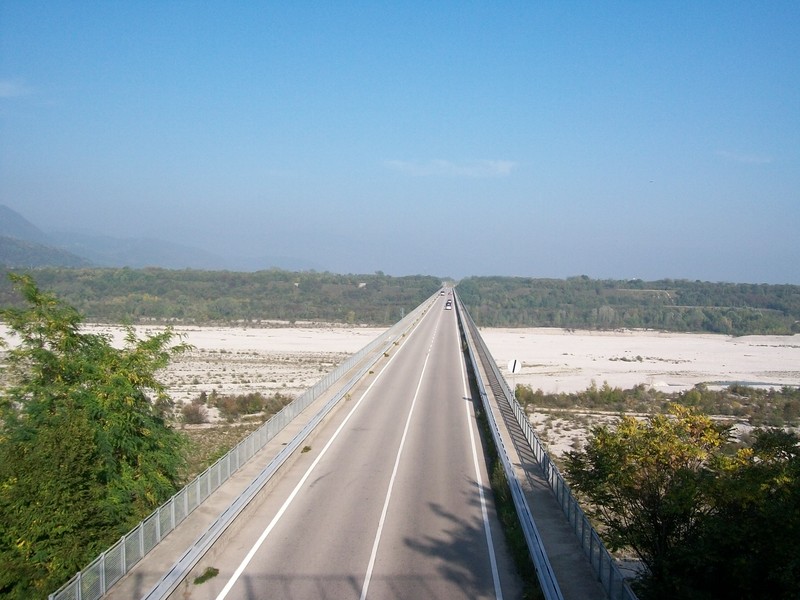 ''Il ponte nuovo sul Cellina – Montereale V.na (PN)'' - Montereale Valcellina
