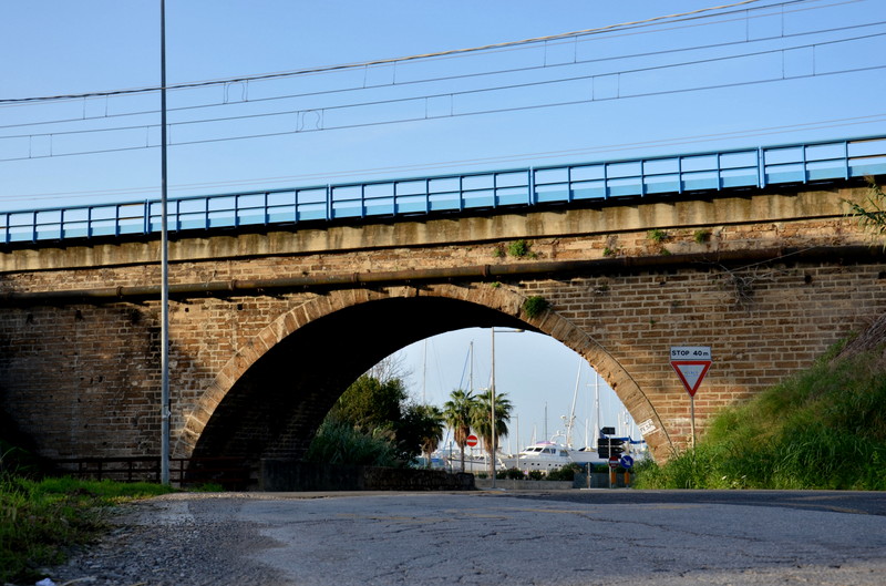 ''ponte ferroviario'' - Civitavecchia