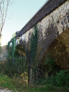 Ponte della ferrovia (2)  a Giais di Aviano  (PN)