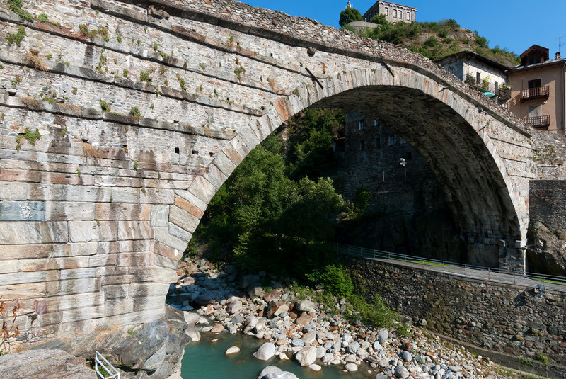 ''Arco romano'' - Pont-Saint-Martin