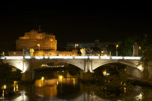 Castel Sant’Angelo by night