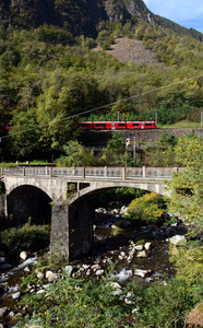 Ponte sul Poschiavino a Piattamala