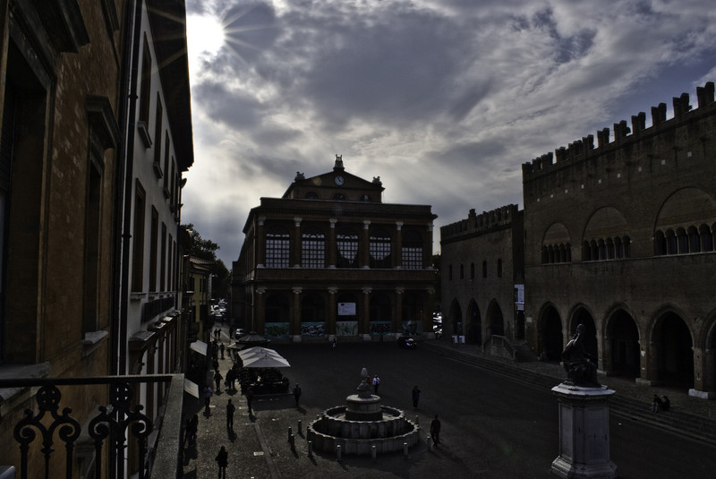 ''Piazza Cavour vista dall’alto'' - Rimini