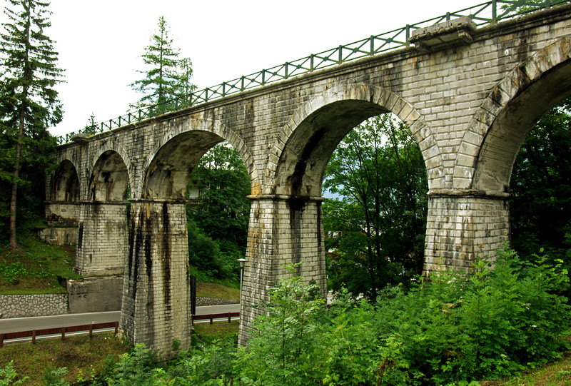 ''ponte della Ferrovia delle Dolomiti,ora in disuso'' - Cortina d'Ampezzo