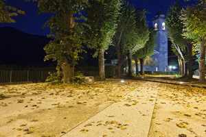 spunta qualcosa tra gli alberi…