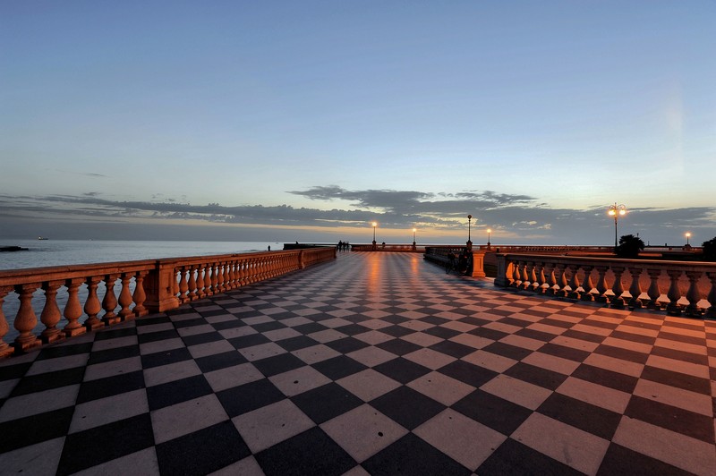 ''Tramonto amaranto'' - Livorno