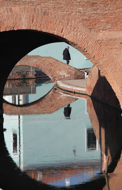 ''Sotto il ponte di Trepponti'' - Comacchio