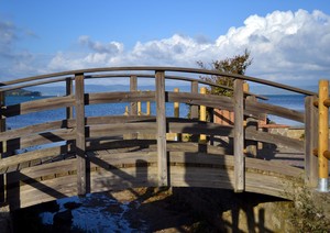 Il ponticello del lungolago