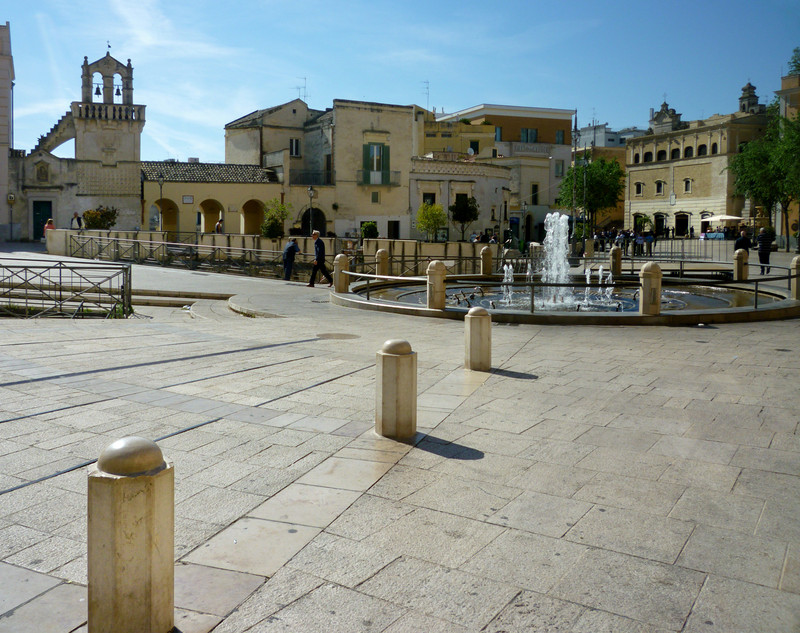 ''Getti d’acqua in piazza'' - Matera