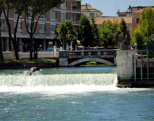 Uno dei tanti ponti di Treviso