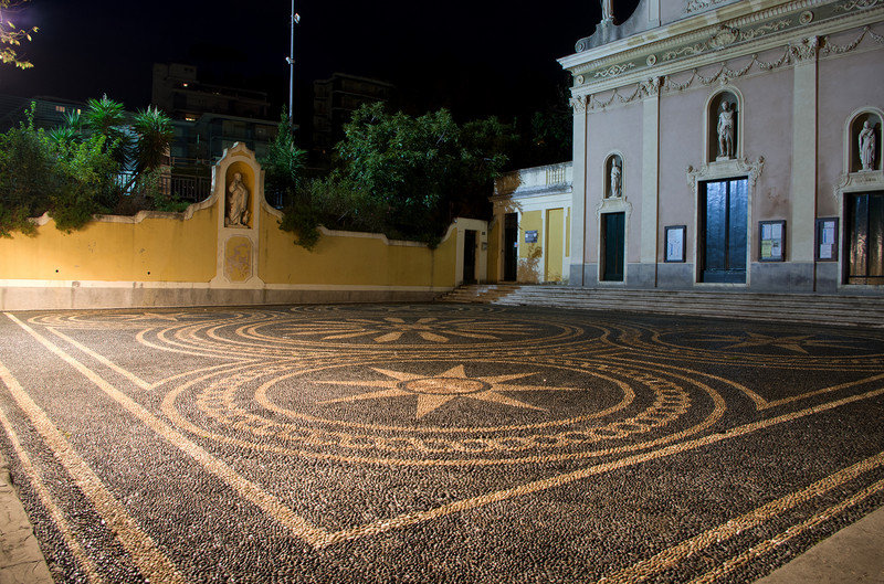 ''piazza San Nazario by night…'' - Varazze