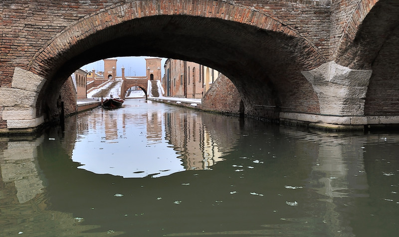 ''Ponti d’inverno'' - Comacchio