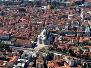panorama di Como