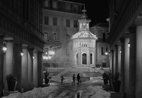 Acqui Terme - Notte di neve alla Bollente Acqui Terme - Notte di neve alla Bollente