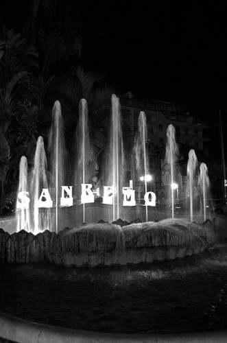 Sanremo - Sanremo,fontana d'estate