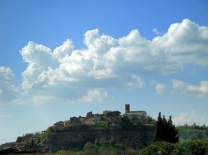 Sul costone roccioso