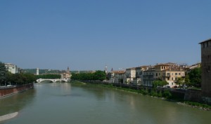Verona sotto un caldo sole d’aprile